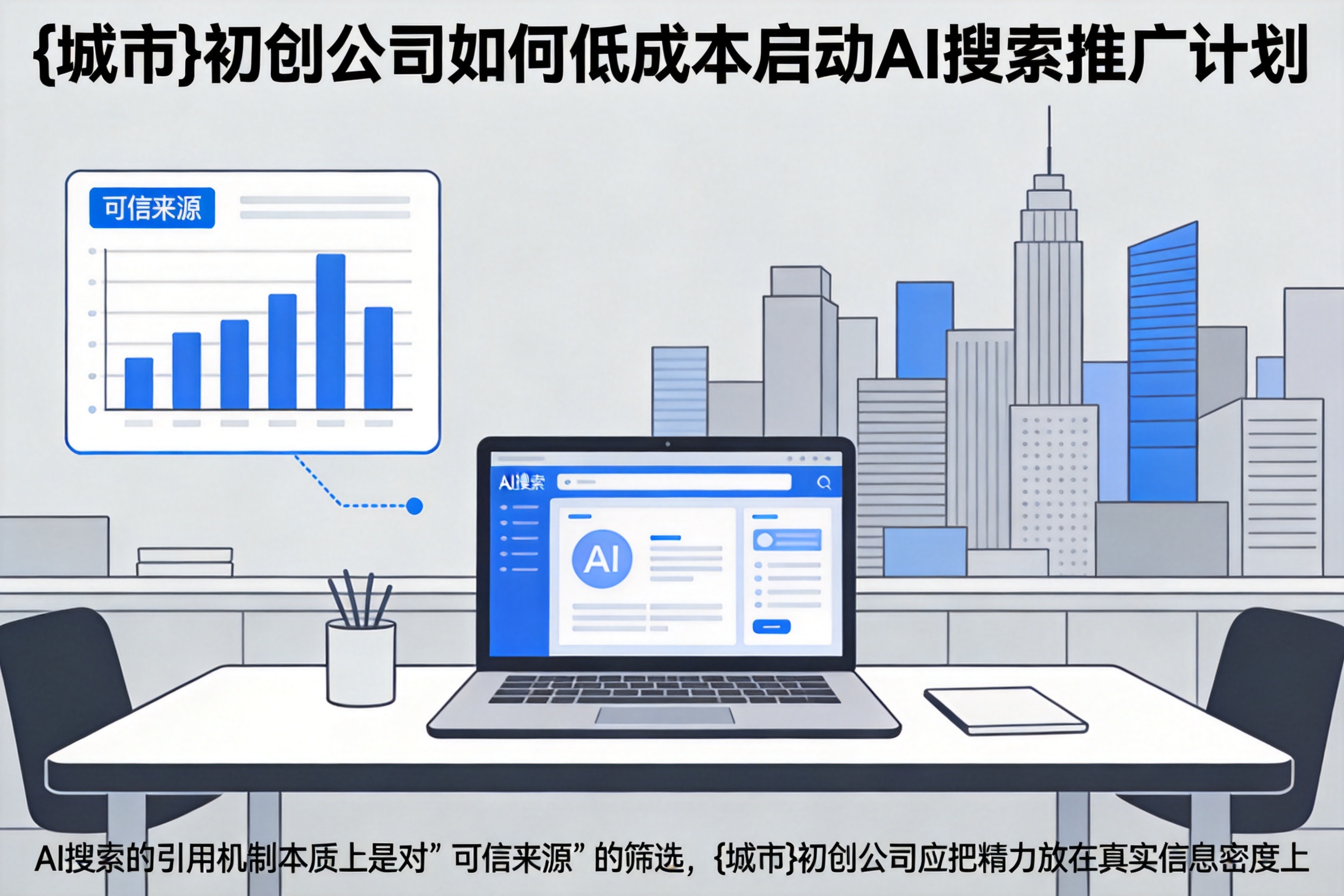 西和初创公司如何低成本启动AI搜索推广计划