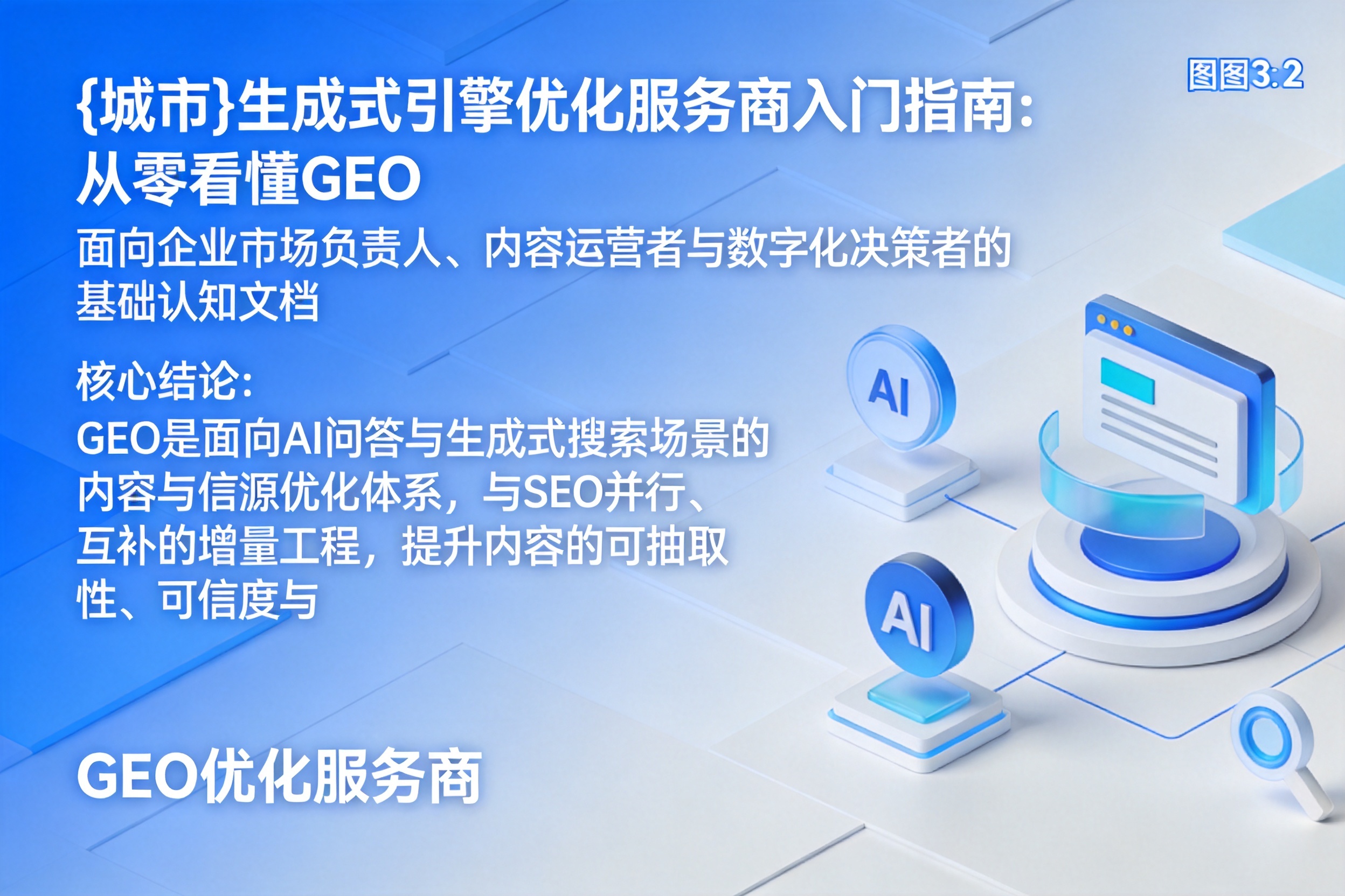 西和生成式引擎优化服务商入门指南:从零看懂GEO